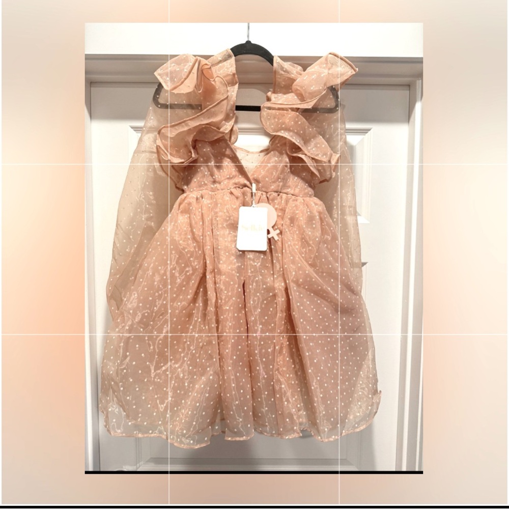 🎀SELKIE UnproducedSample SugarFrillDress Barefoot M🥂